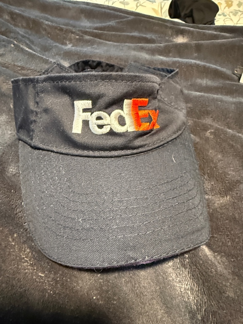 FedEx Embroidered black Visor